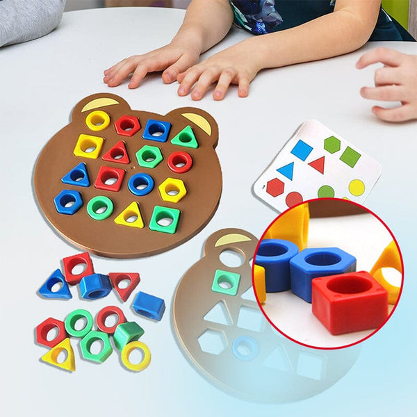 Colorful Geometric Shape Matching Game