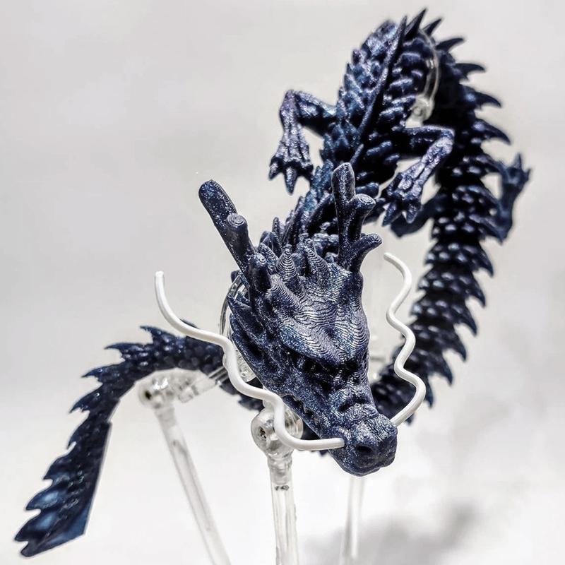 3D Printed Poseable Dragon