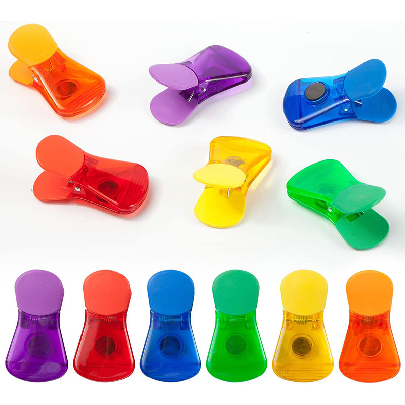 Colorful Magnetic Food Sealing Clips(6 pcs)