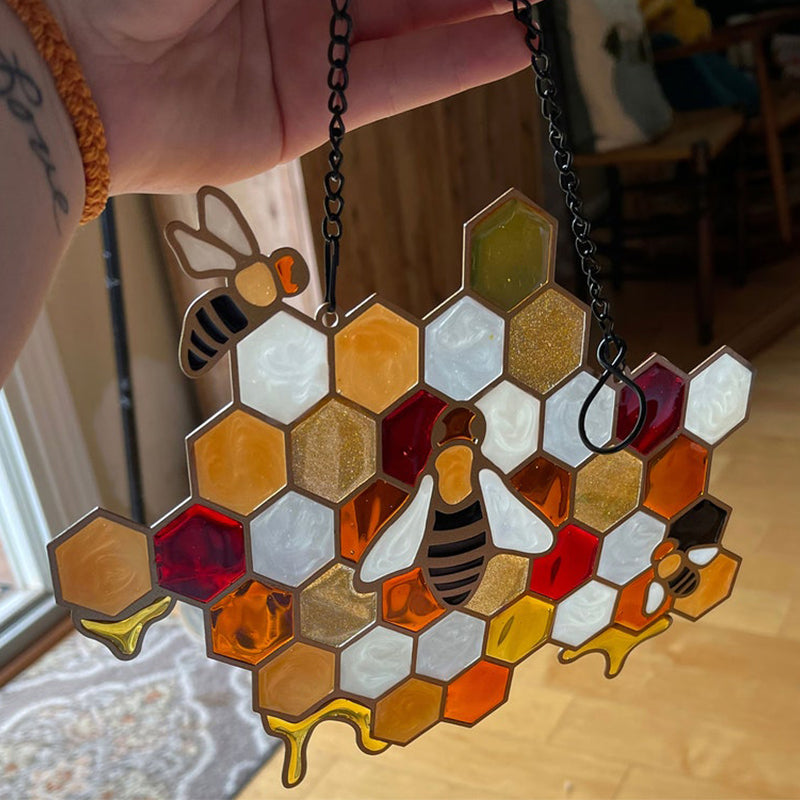 Bee-shaped Door Plate Ornament