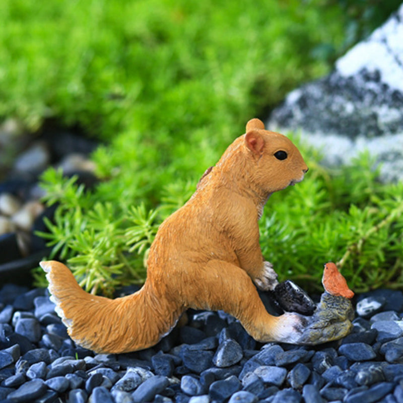 Squirrel Mother and Child Ornament