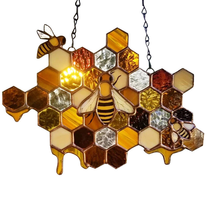 Bee-shaped Door Plate Ornament