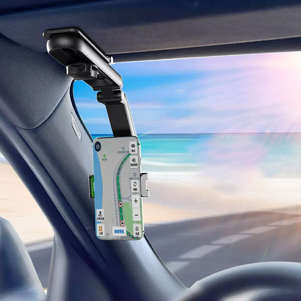 Rotatable Multifunctional Sun Visor Cell Phone Holder