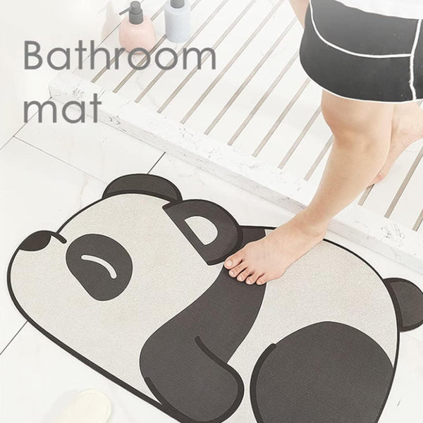 Cartoon Super Absorbent Anti-slip Floor Mat for Bathroom