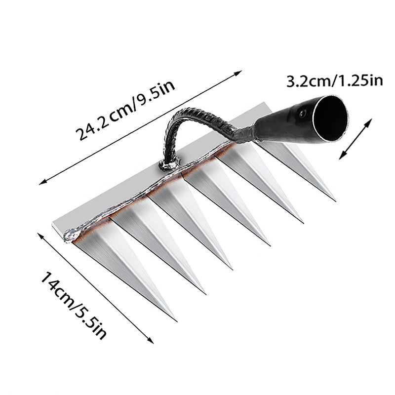 Multifunctional Horticultural Weeding-Hoe Rake