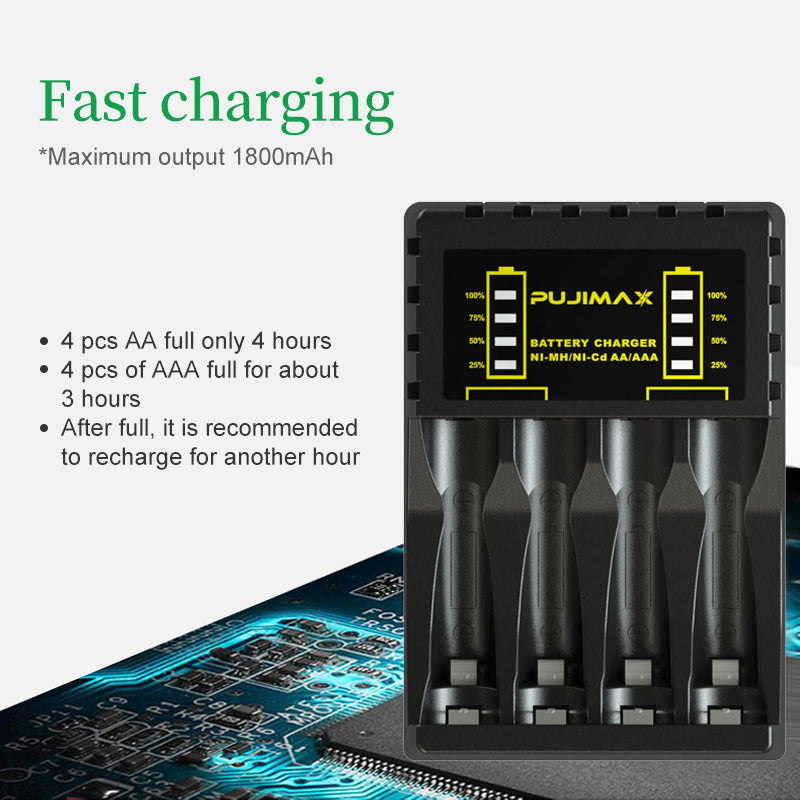 NiMH NiCd Battery Chargers