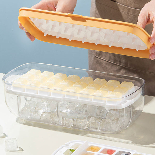 Press Type Ice Cube Maker Mold