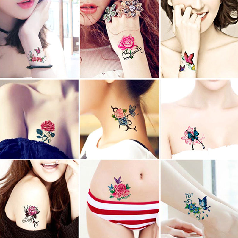 Trendy 3D Tattoo Stickers 20/50 PCS