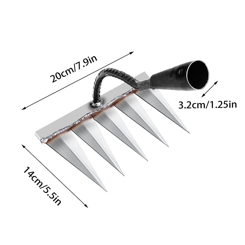 Multifunctional Horticultural Weeding-Hoe Rake