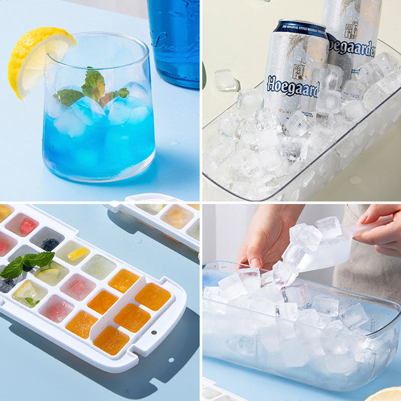 Press Type Ice Cube Maker Mold