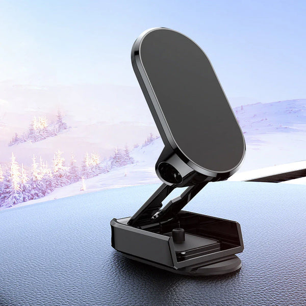 Magnetic Metal Folding Car Phone Holder