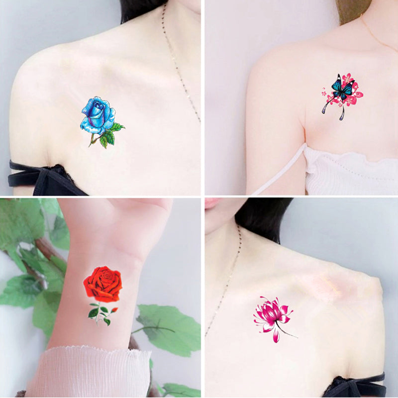 Trendy 3D Tattoo Stickers 20/50 PCS