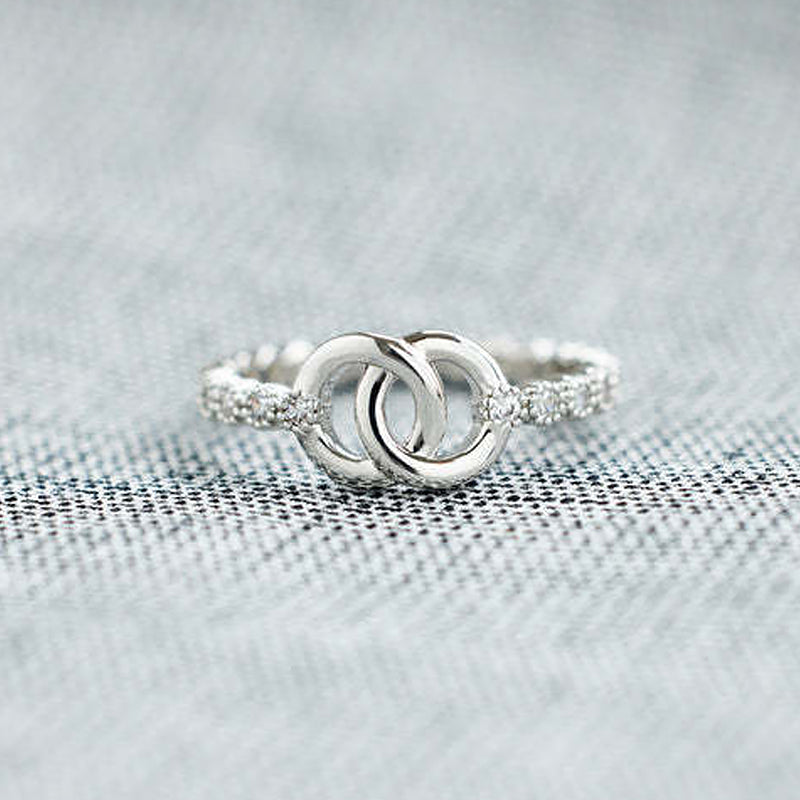 👩‍👧Mother & Daughter Forever Linked Interlocking Ring