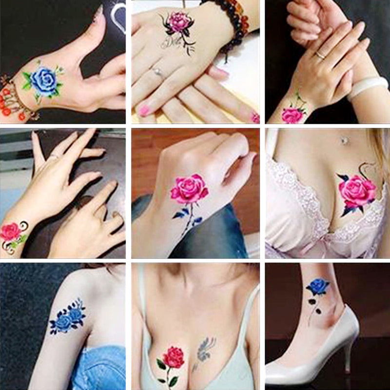 Trendy 3D Tattoo Stickers 20/50 PCS