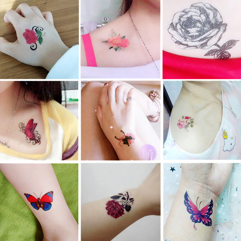 Trendy 3D Tattoo Stickers 20/50 PCS