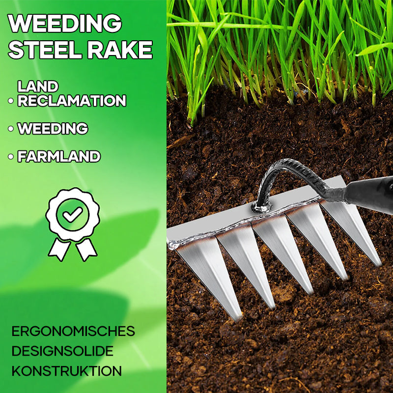 Multifunctional Horticultural Weeding-Hoe Rake