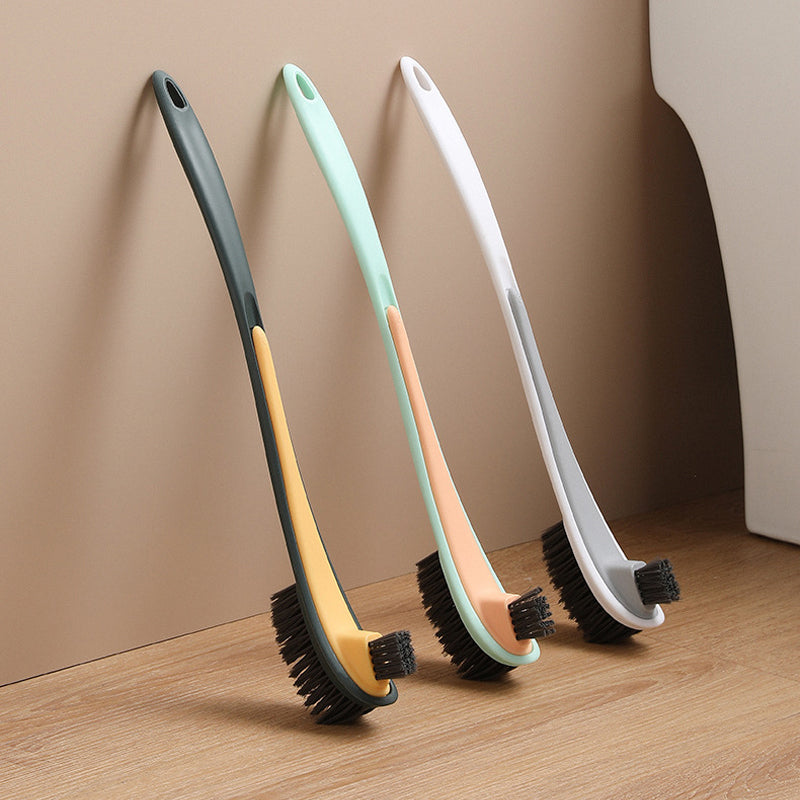 Double-sided Flocking Toilet Cleaning Brush