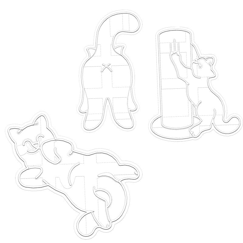 Cat Cookie Cutter Template