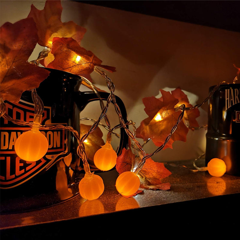 Simulation Maple Leaf String Lights