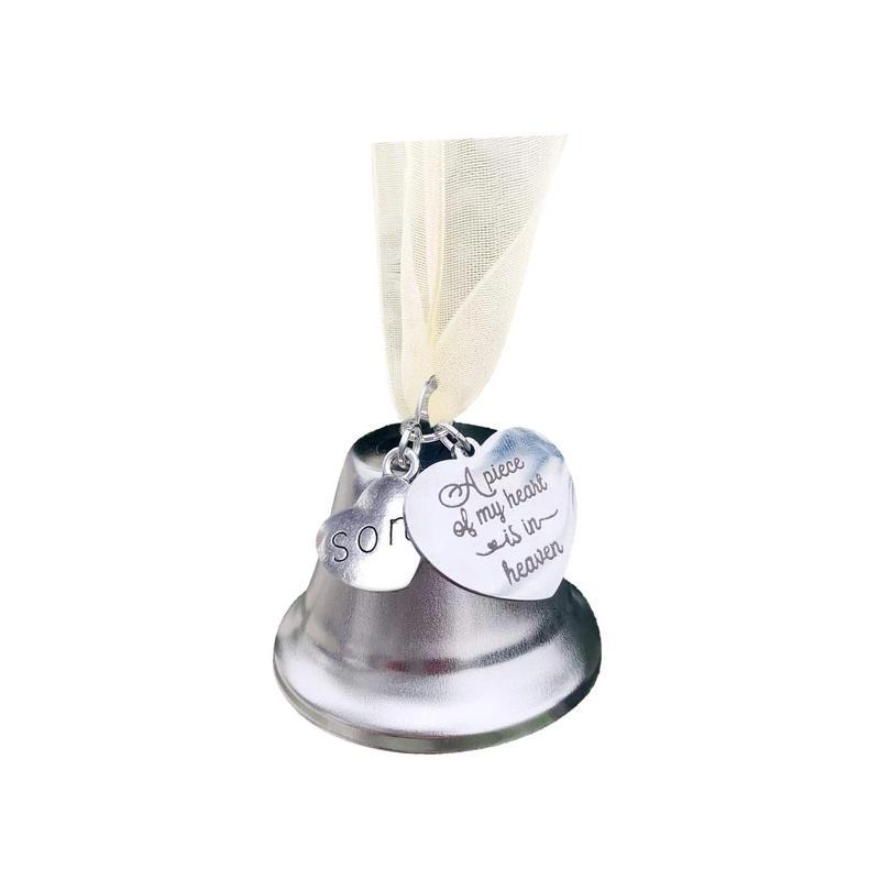 Heart-Warming Christmas Memorial Bell Pendant