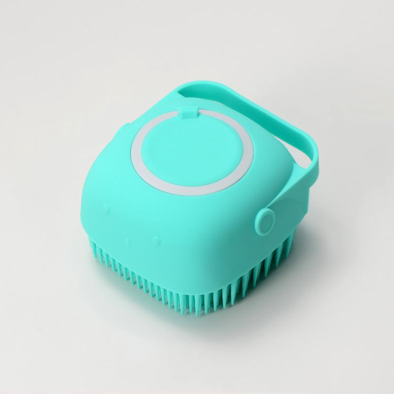 Pet Silicone Bath Massage Soft Brush