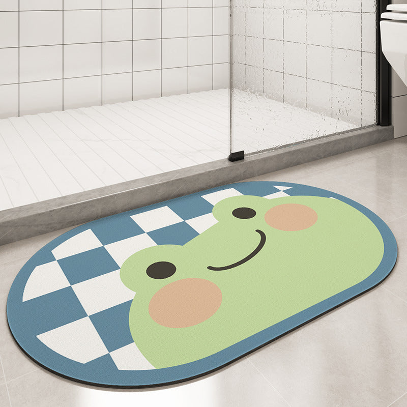 Cute Cartoon Bathroom Super Absorbent Quick Dry Mat