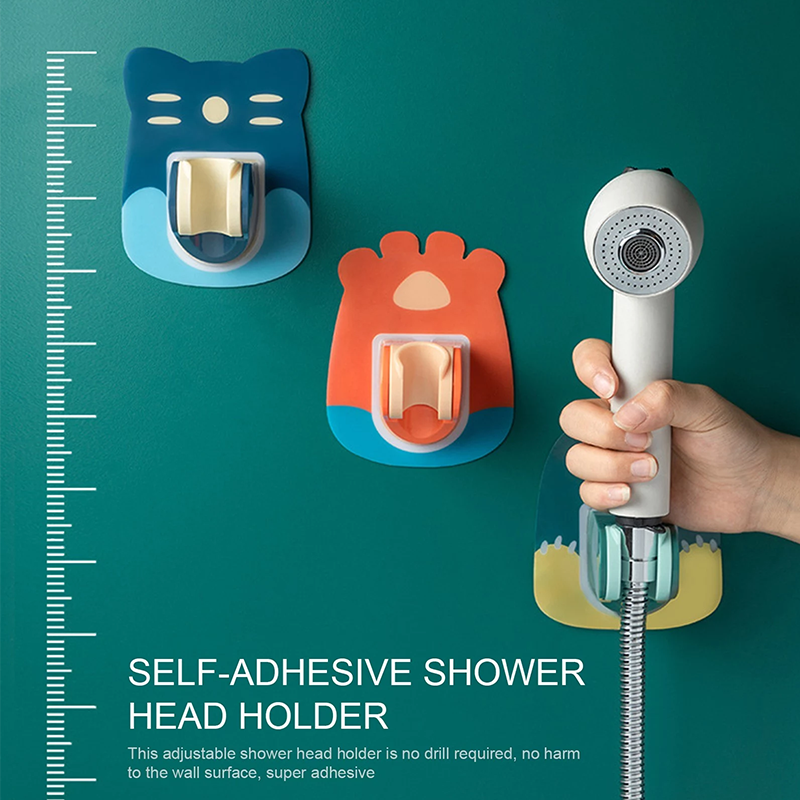 Cartoon Shower Bracket Self Adhesive