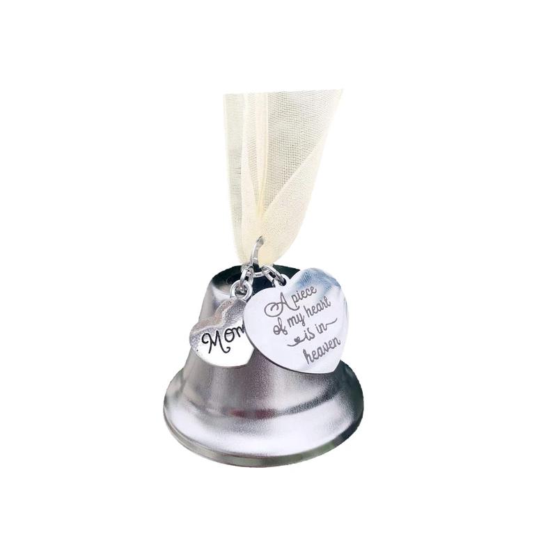 Heart-Warming Christmas Memorial Bell Pendant