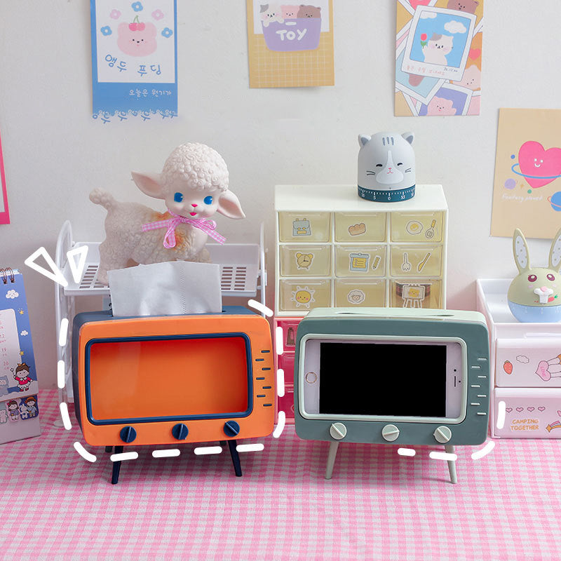 TV Model Tissue Box