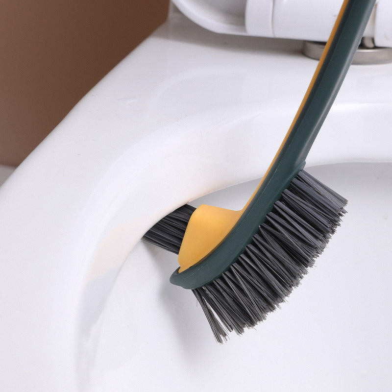 Double-sided Flocking Toilet Cleaning Brush