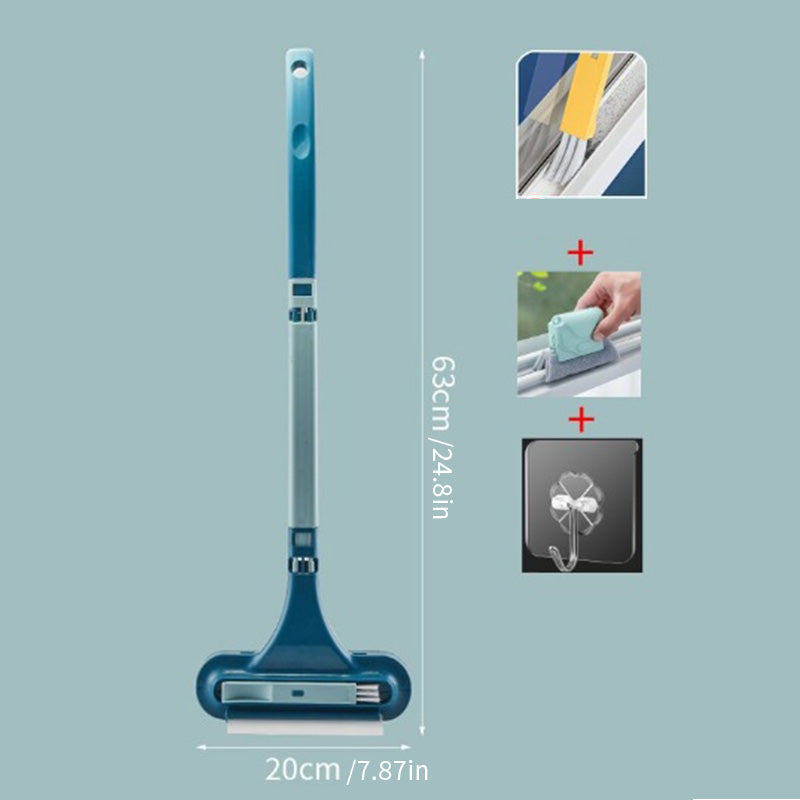 Window Cleaning Tool with Dual-head