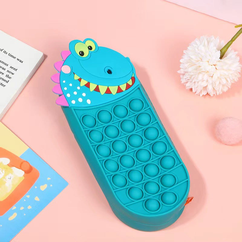 Cartoon Silicone Decompression Stationery Box