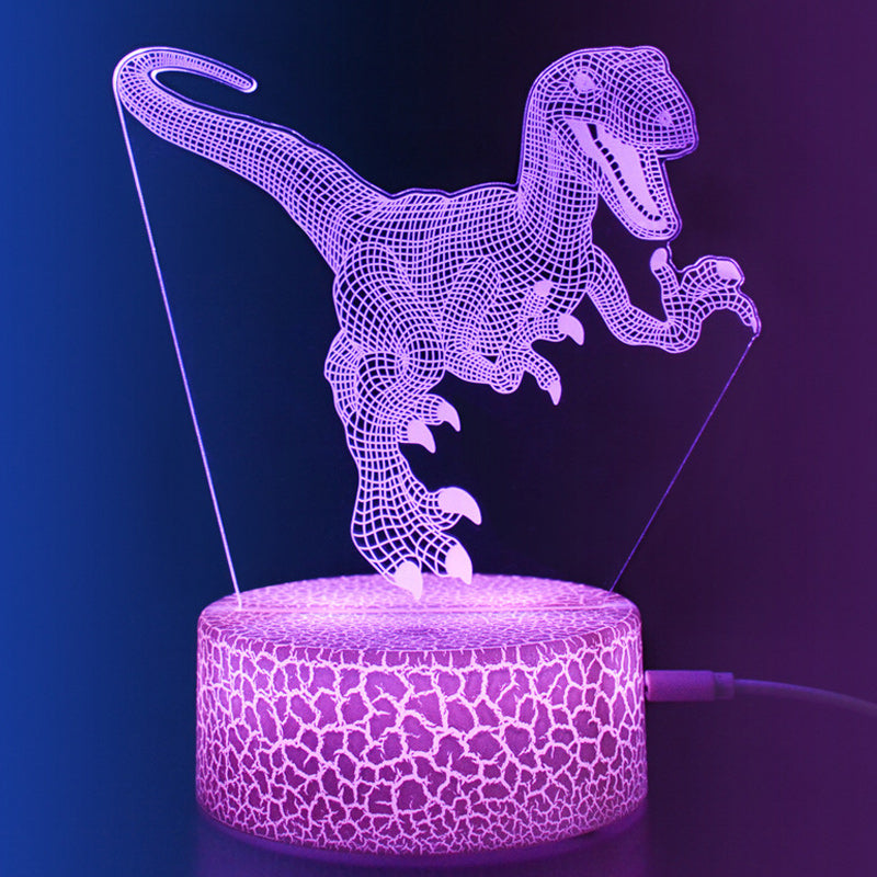 Multi-style Remote Control Color Dinosaur LED Night Light