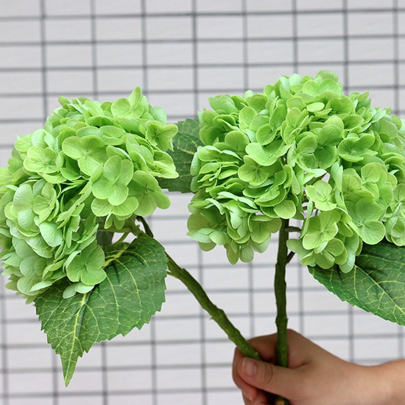 Artificial Hydrangea Blossoms for Outdoor Use