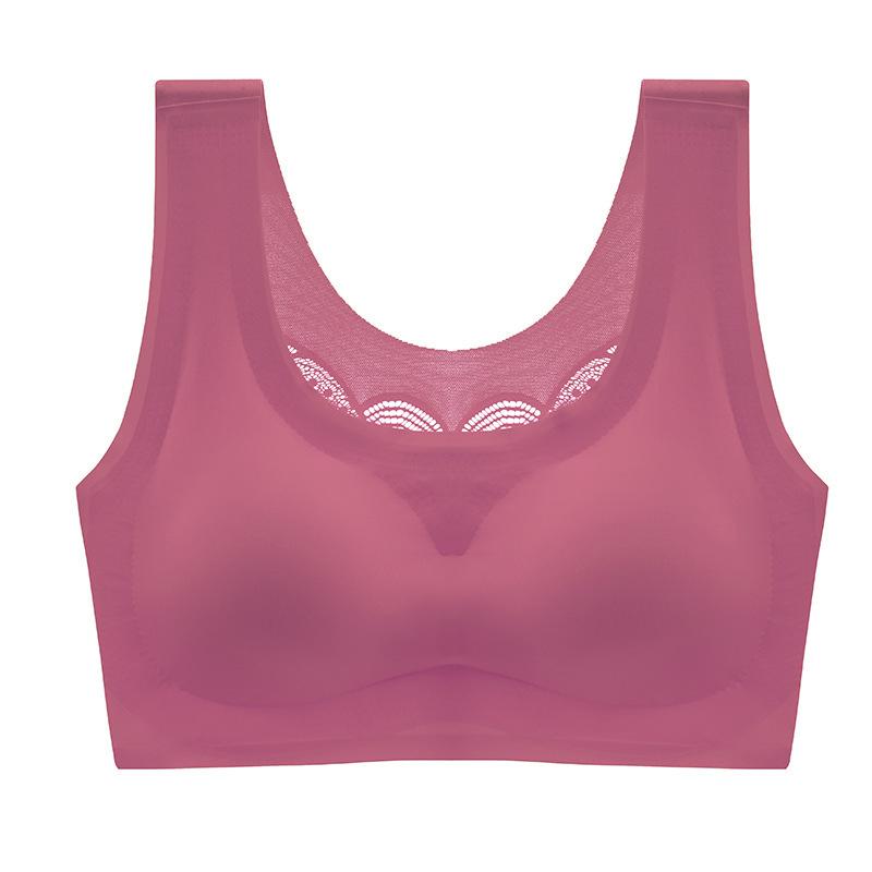 Ultra-thin Plus Size Ice Silk Comfort Bra