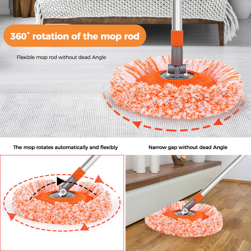 360 Degree Rotatable Adjustable Mop