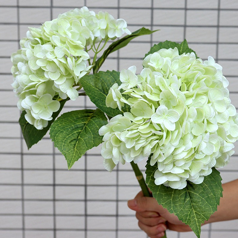 Artificial Hydrangea Blossoms for Outdoor Use