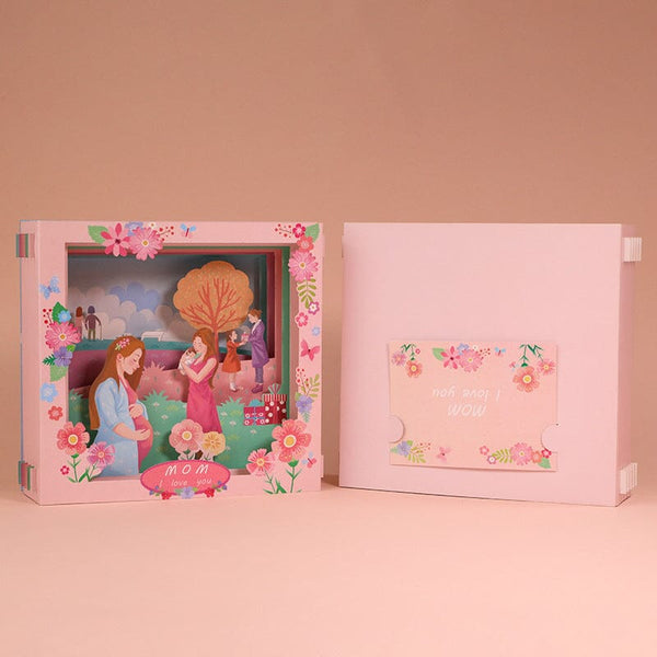 3D Greeting Cards - Warm Gift for Mum