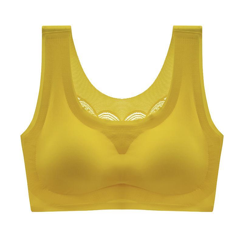 Ultra-thin Plus Size Ice Silk Comfort Bra