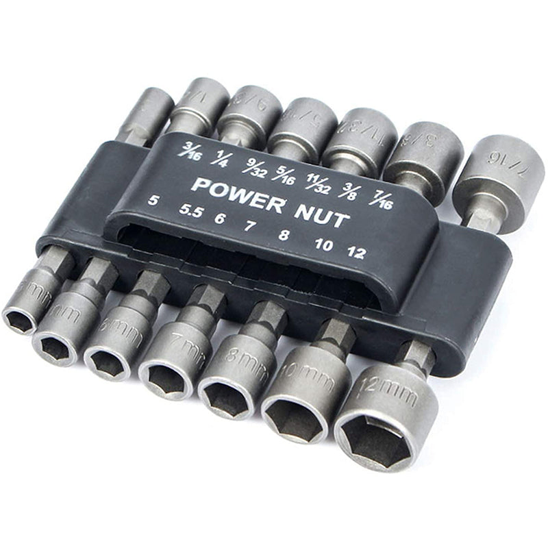 14 PCs Hexagonal Handle Power Nuts