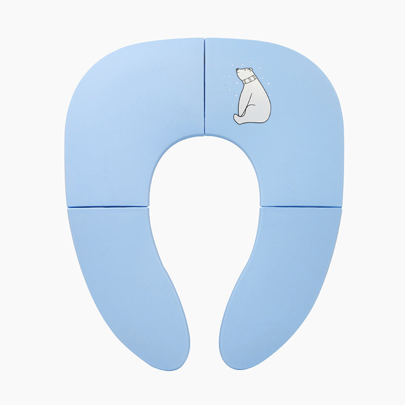 Portable Foldable Baby Toddler Potty Toilet Seat Covers Pad Cushion