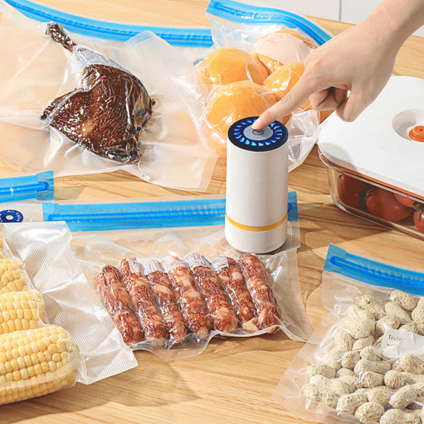 Vacuum Sealer + Zipper Bags