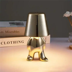 Golden Little Man Touch LED Table Lamp