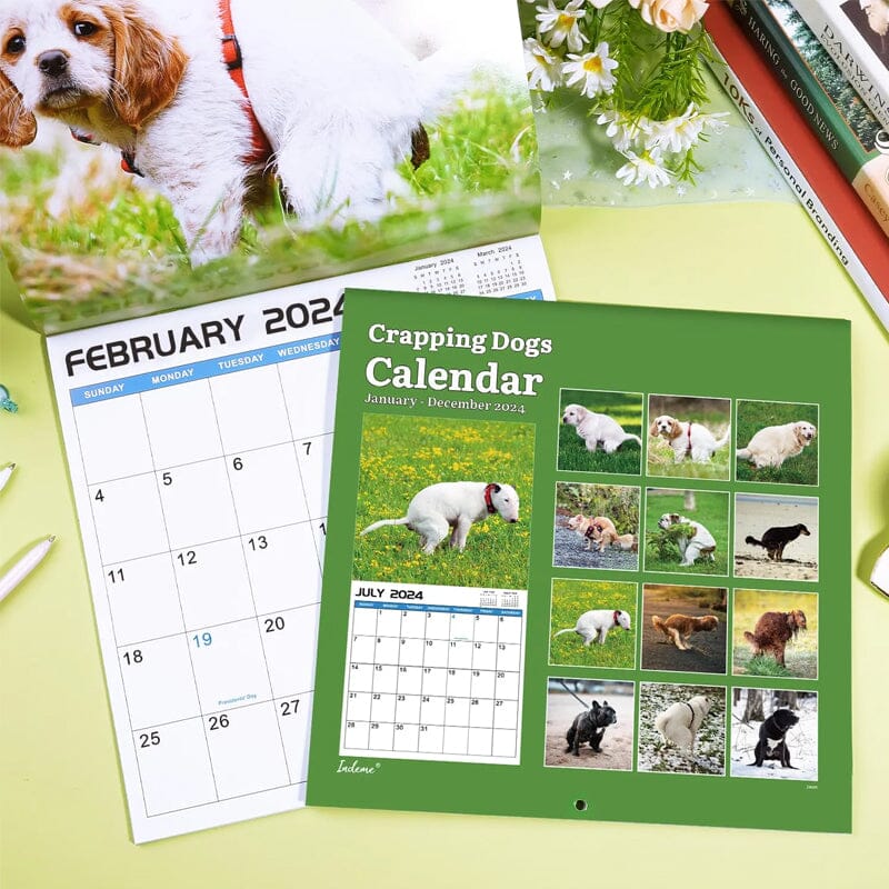 2024 The Funniest Calendar Of This Century | The "Artistic Expression" Of Furry Friends