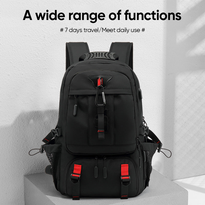 Large Capacity Expandable Travel Backpack