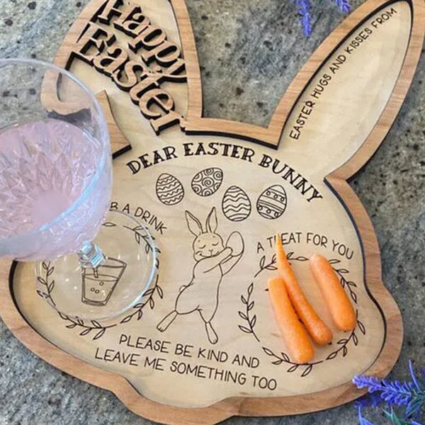 Easter Bunny Treats Tray