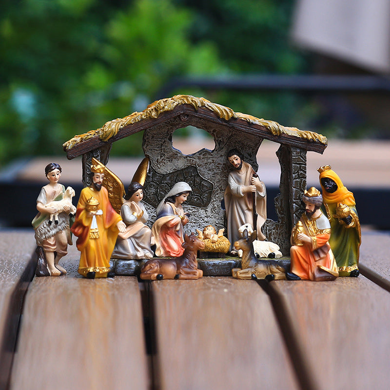 Nativity Manger Scene Figurines Set