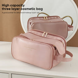 Large-capacity Multi-Layer Travel Cosmetic Bag