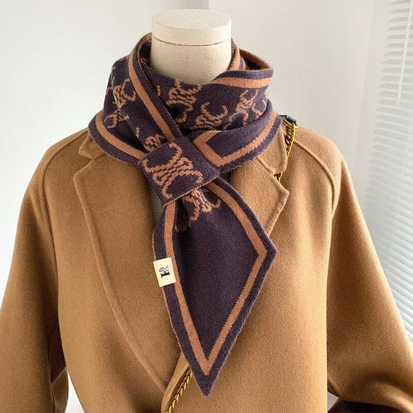 Fashion Double Knit Neckerchief