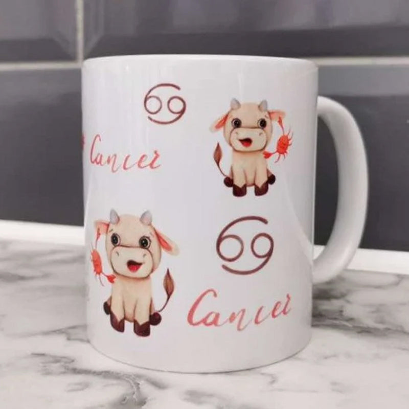 Cartoon Zodiac Mugs Horoscope Gift